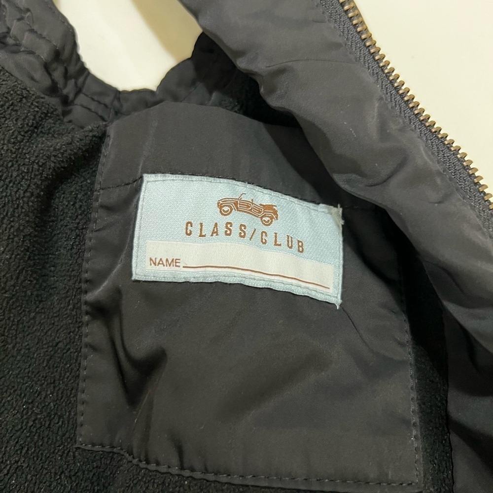 Kids Class Club Charcoal Quilted Vest - Picture 4 of 7